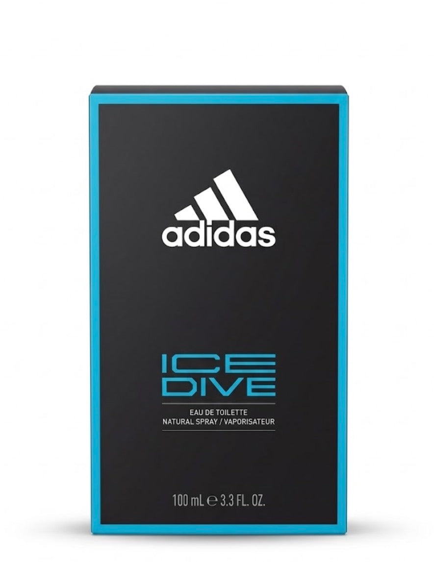 Adidas Ice Dive Eau de Toilette Spray, 3.3 fl oz Regular Size