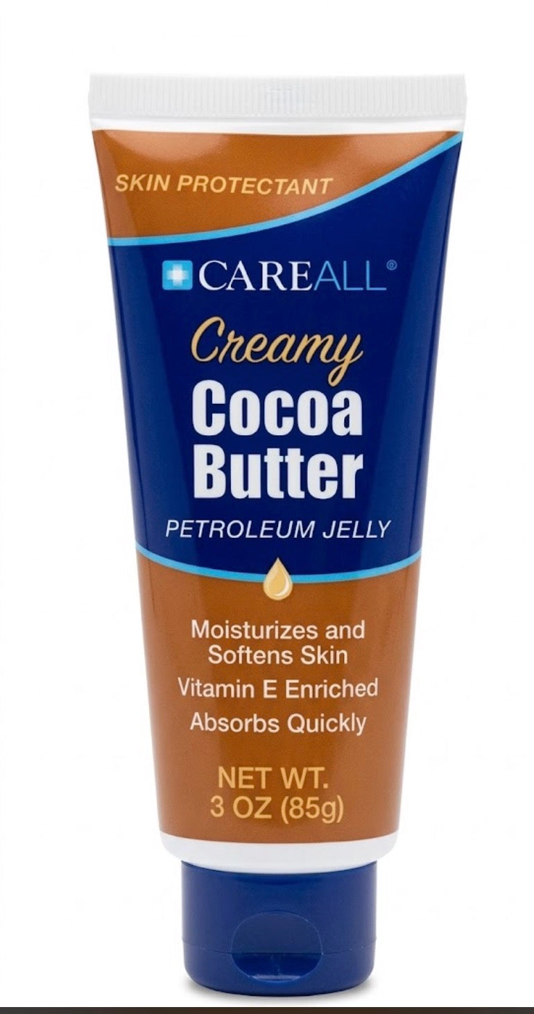 CareAll Creamy Cocoa Butter Petroleum Jelly Moisturizer Skin Protectant 3 oz