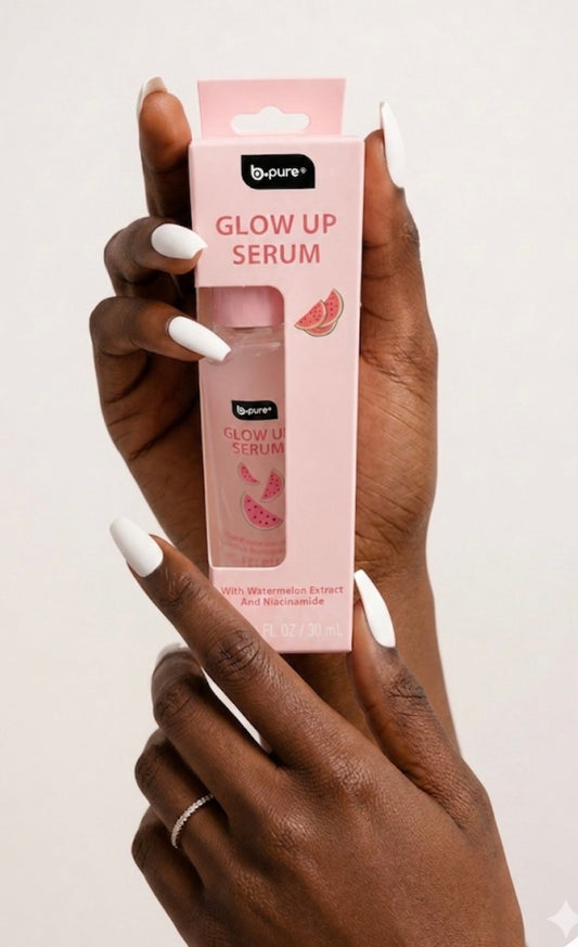 b.pure Glow Up Face Serum Niacinamide + Hyaluronate 1 fl oz Paraben-Free