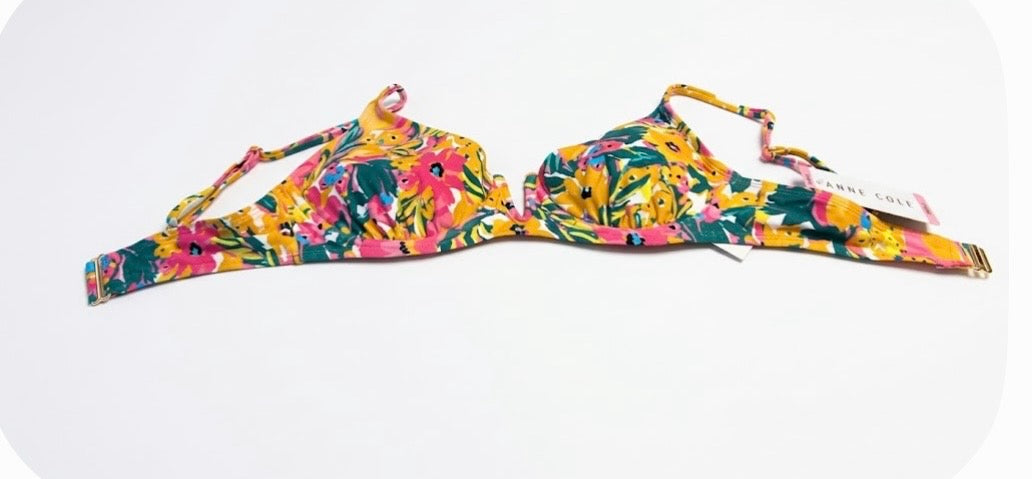 Multi-color Bikini Top