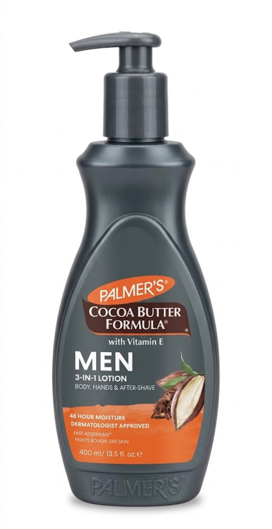 Palmer's Cocoa Butter Formula Men 3-in-1 Lotion Vitamin E Cocoa Butter 13.5 fl. oz.