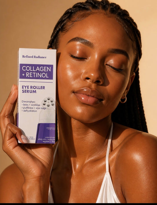 Refined Radiance Collagen + Retinol Eye Roller Serum Hydrating 1 fl oz