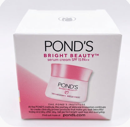 2 Pond's Bright Beauty Anti-Spot Face Cream Serum SPF 15 Vitamin B3 Dark Spots