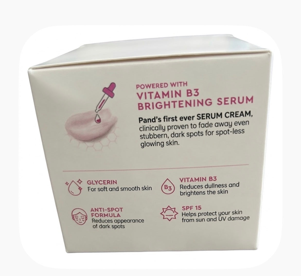 2 Pond's Bright Beauty Anti-Spot Face Cream Serum SPF 15 Vitamin B3 Dark Spots