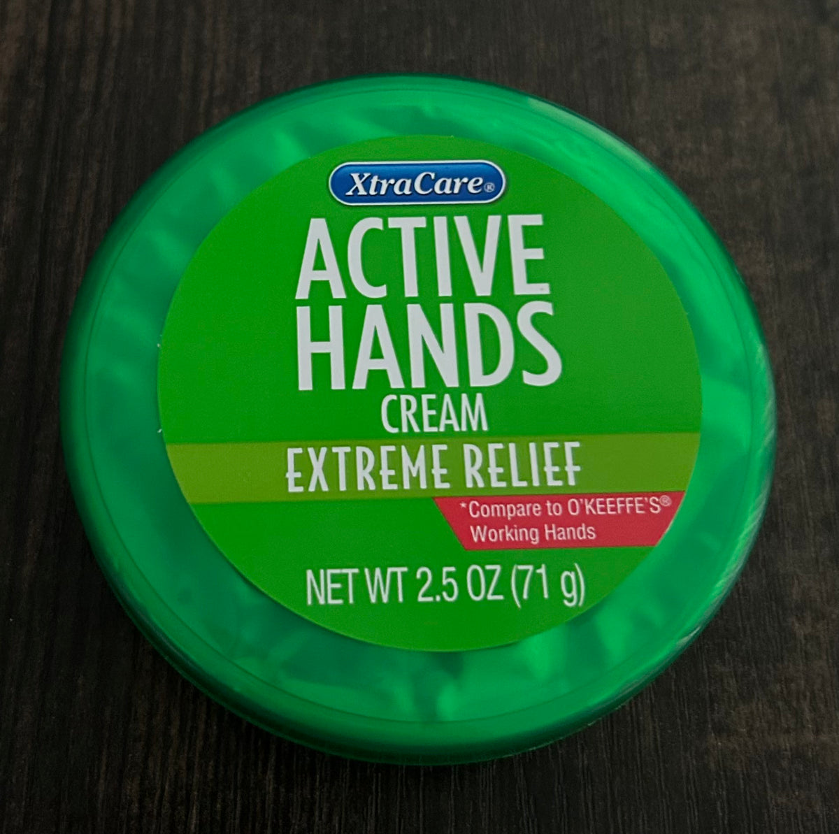 XtraCare Active Hands Cream Extreme Relief Hand Moisturizer Daily Use 2.5 oz